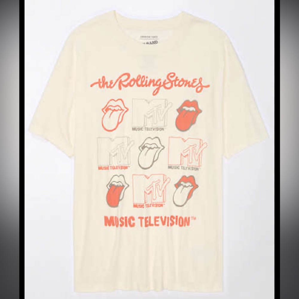 ISO!!!!! NOT FOR SALE! Rolling Stones American Eagle Oversized Tee!!!